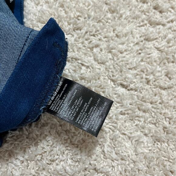 Urban Outfitters BDG 28 Mia Lace Up High Rise Retro 70's Inspired Denim Shorts - Picture 6 of 6